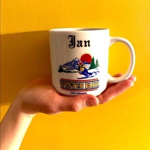 Vintage “Jan” Souvenir Mug